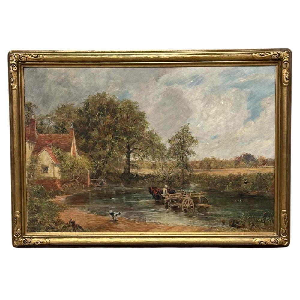 the hay wain oil on board after john constable · Premier Auction Galleries · 2025-11-02 John Constable comparable auction result: the hay wain oil on board after john constable