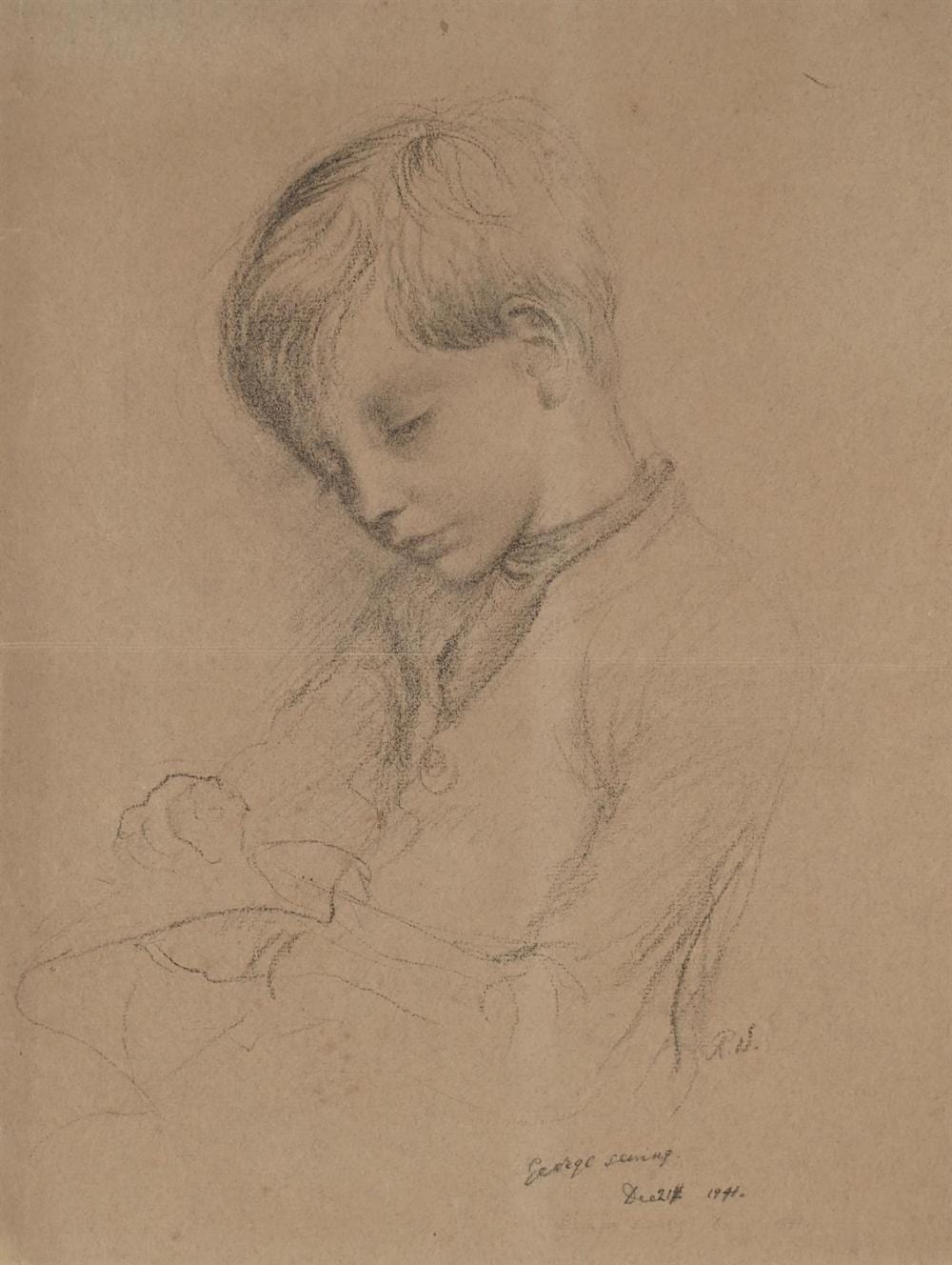 rex whistler british 1905 1944 portrait of george sassoon · Dreweatts 1759 Fine Sales · 2025-10-29 Rex Whistler comparable auction result: rex whistler british 1905 1944 portrait of george sassoon