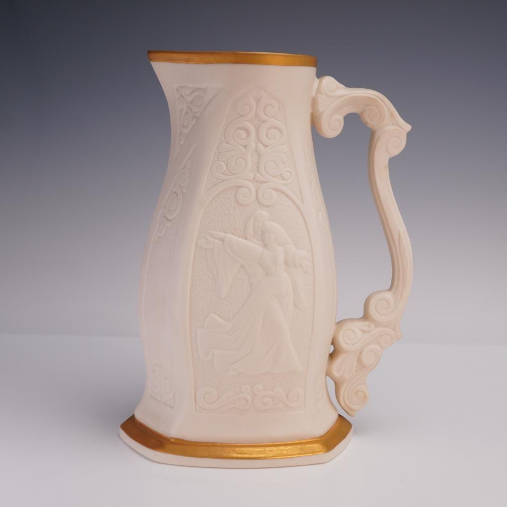 Laszlo Ispanky comparable auction result: lenox porcelain romeo juliet vase by laszlo ispanky
