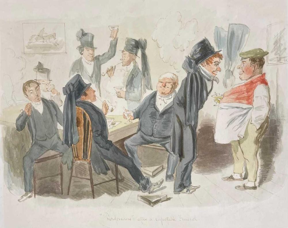 John Leech comparable auction result: john leech british 1817 1864