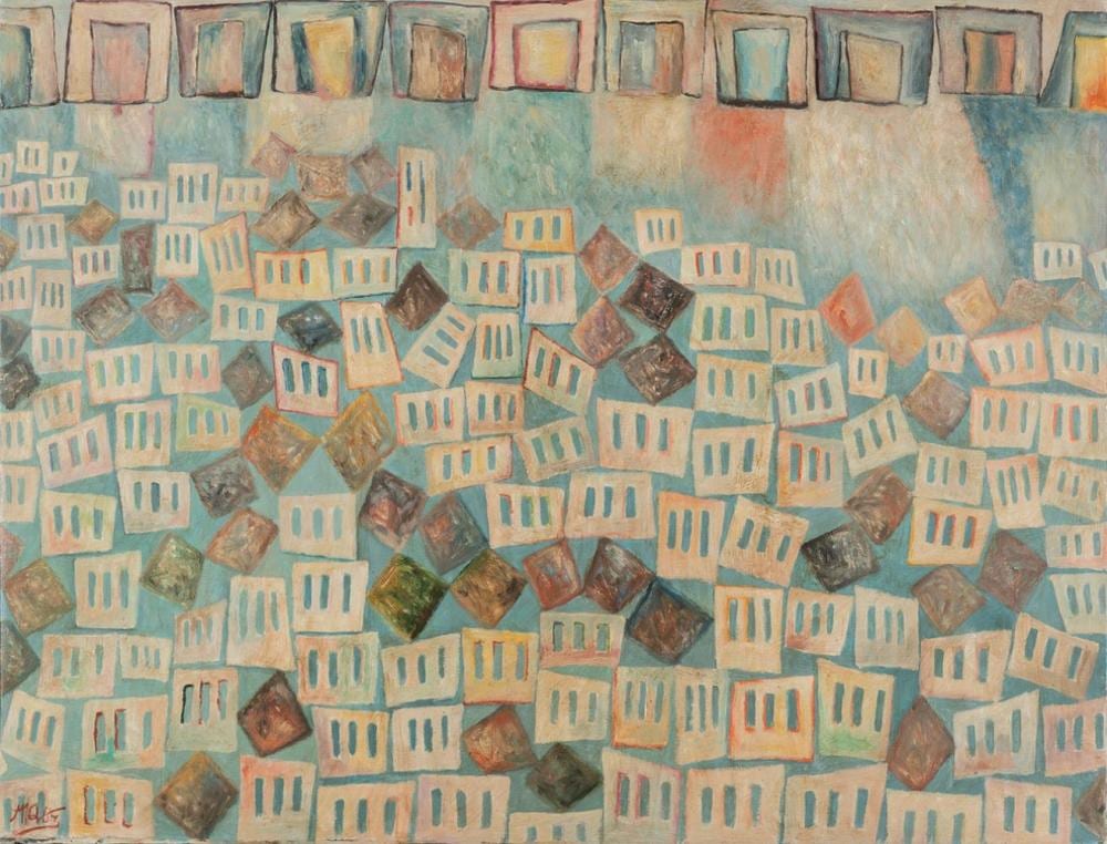 manuel angeles ortiz ja n 1895 paris 1984 albaic n oil on canvas signed in the lower margin · Setdart Auction House · 2025-10-15 Manuel Angeles Ortiz comparable auction result: manuel angeles ortiz ja n 1895 paris 1984 albaic n oil on canvas signed in the lower margin