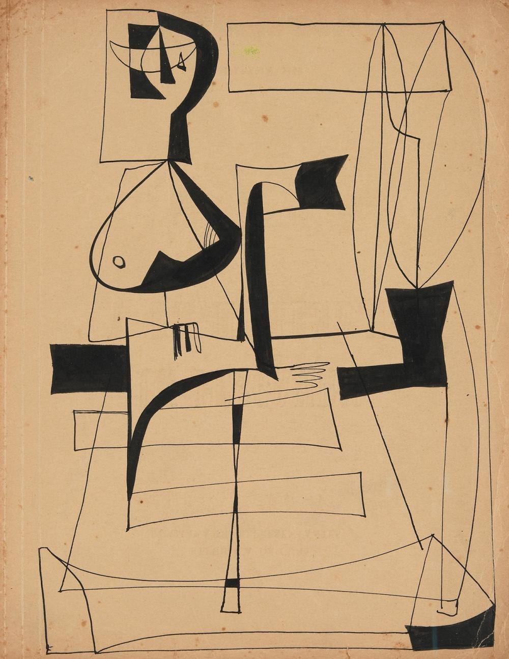 Roberto (1920) Diago comparable auction result: juan roberto diago querol havana cuba 1920 madrid 1955 untitled from the series costureras ca 1950 ink on paper unsigned