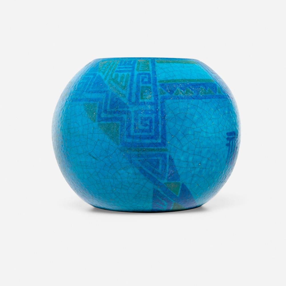 Edmond Lachenal comparable auction result: edmond lachenal art deco vase