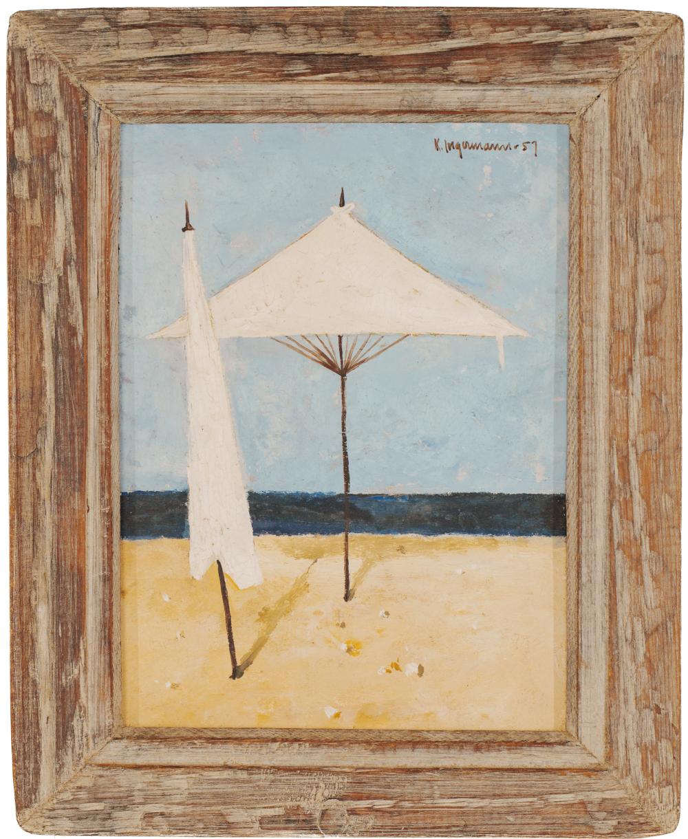 Keith Ingermann comparable auction result: keith ingermann 1929 2012 beach umbrella
