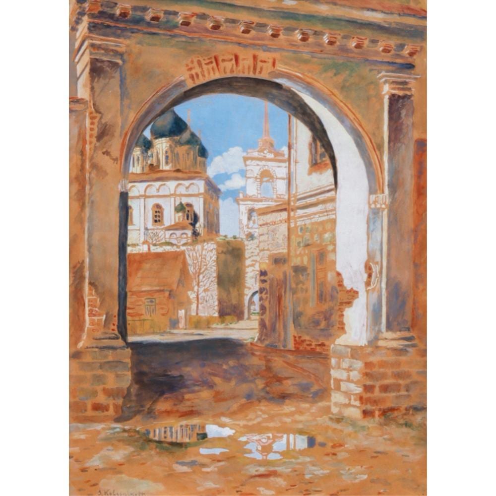 stepan kolesnikoff ukrainian 1879 1955 · Clarke Auction Gallery · 2025-10-12 Stepan Kolesnikoff comparable auction result: stepan kolesnikoff ukrainian 1879 1955