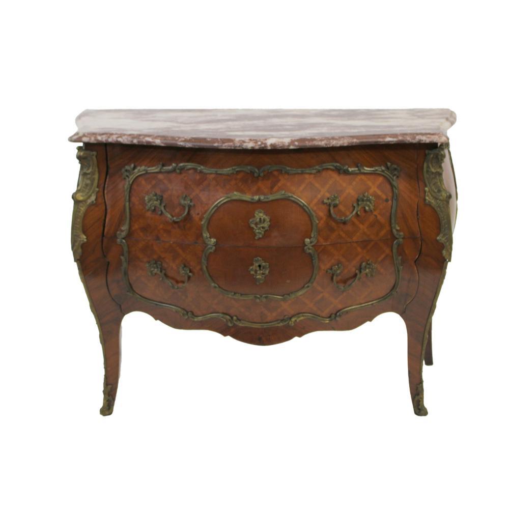 Vintage & Fine Quality Louis XV Style Marbletop sold by Clarke Auction Gallery, lot 431 — auction record photograph