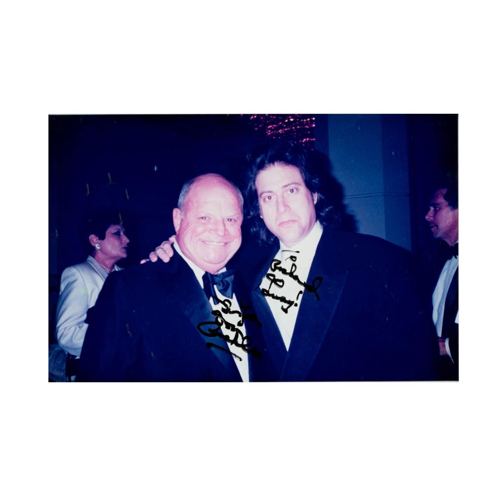 Richard Lewis comparable auction result: richard lewis and don rickles signed photograph