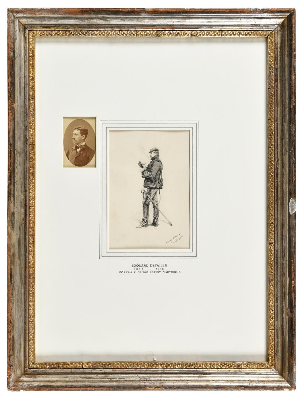 Edouard Detaille comparable auction result: edouard detaille 1848 1912 capitaine d infanter