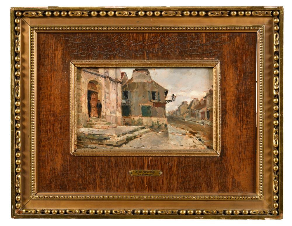 Alphonse de Neuville comparable auction result: alphonse de neuville 1835 1885 cole fran aise