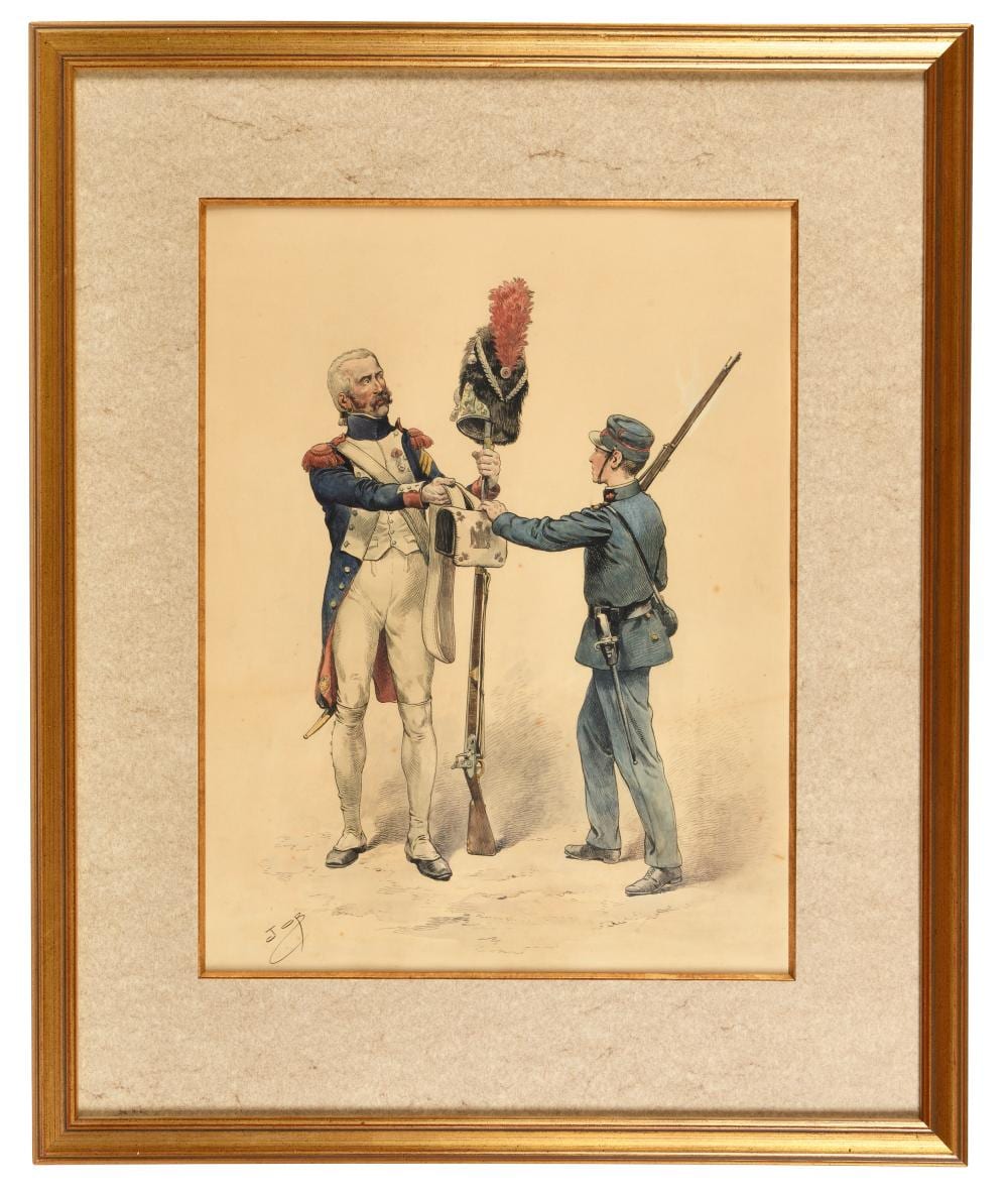 Jost Ammann comparable auction result: job 1858 1931 jacques marie gaston onfroy de br