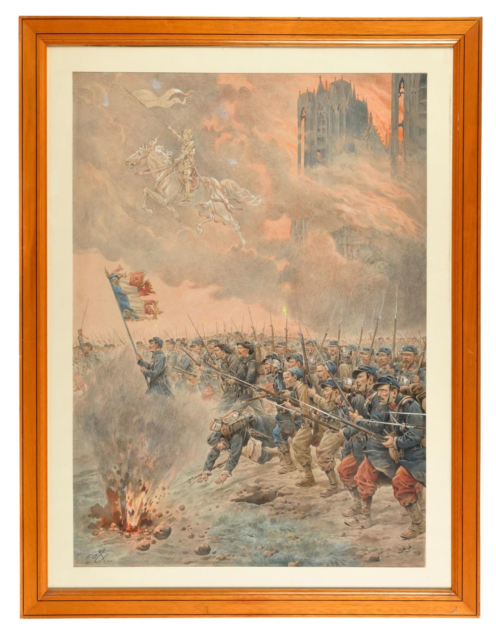 Jost Ammann comparable auction result: job 1858 1931 jacques marie gaston onfroy de br