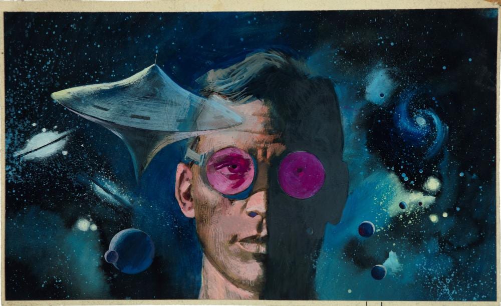 Aldo Di Gennaro comparable auction result: aldo di gennaro la trottola misteriosa 1968