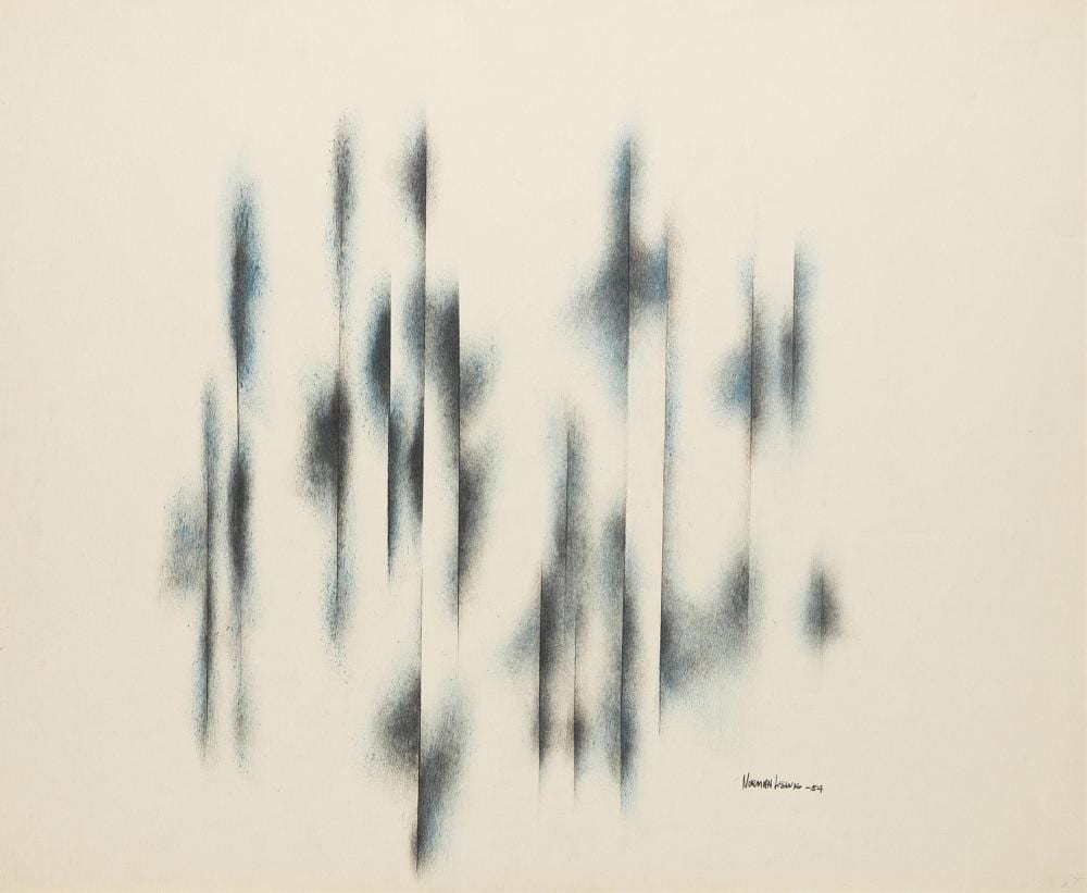 Norman Lewis comparable auction result: norman lewis 1909 1979 counter intervention