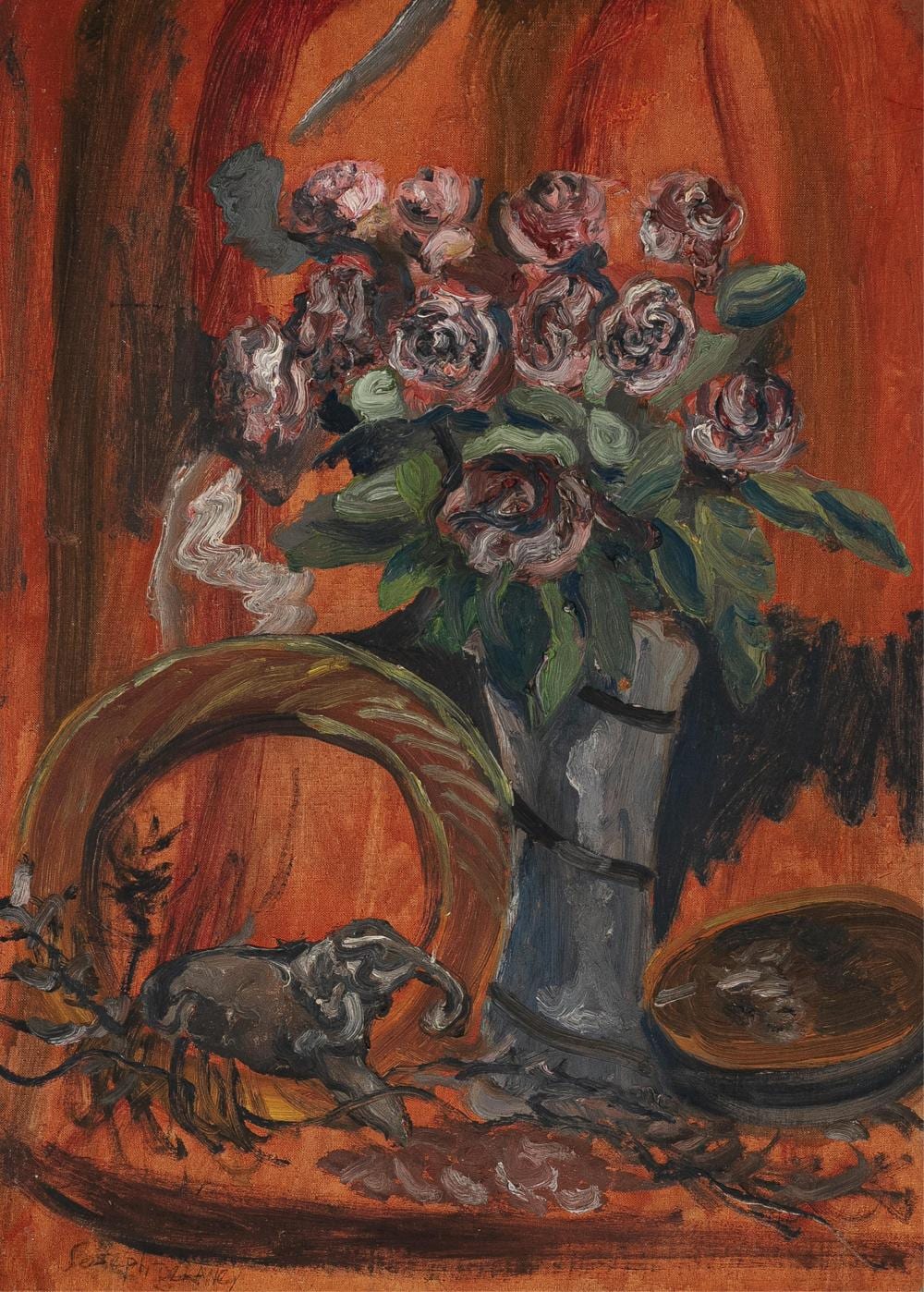 Joseph Delaney comparable auction result: joseph delaney 1904 1991 untitled still life
