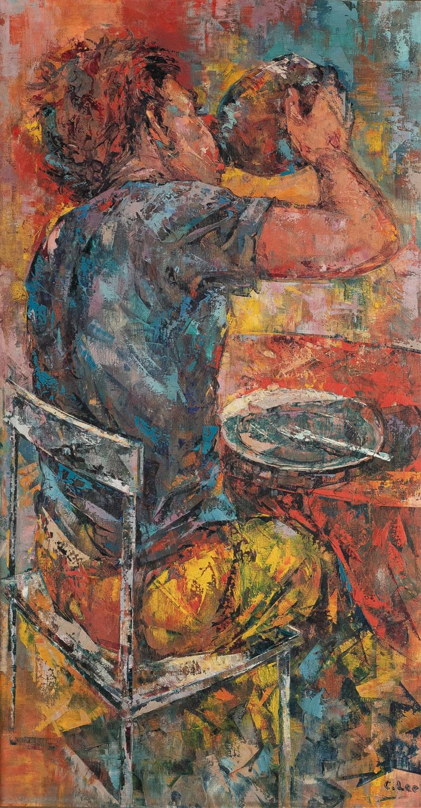 Clifford Lee comparable auction result: clifford lee 1926 1985 untitled