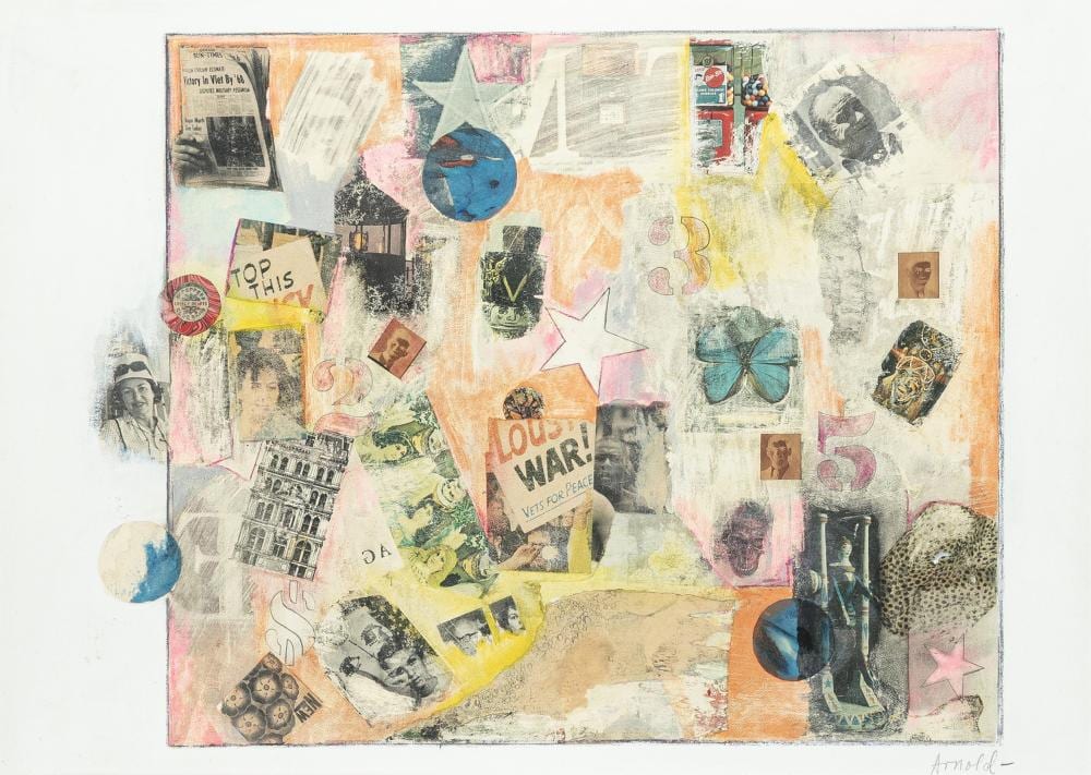Ralph Moffett Arnold comparable auction result: ralph moffett arnold 1928 2006 a peace piece