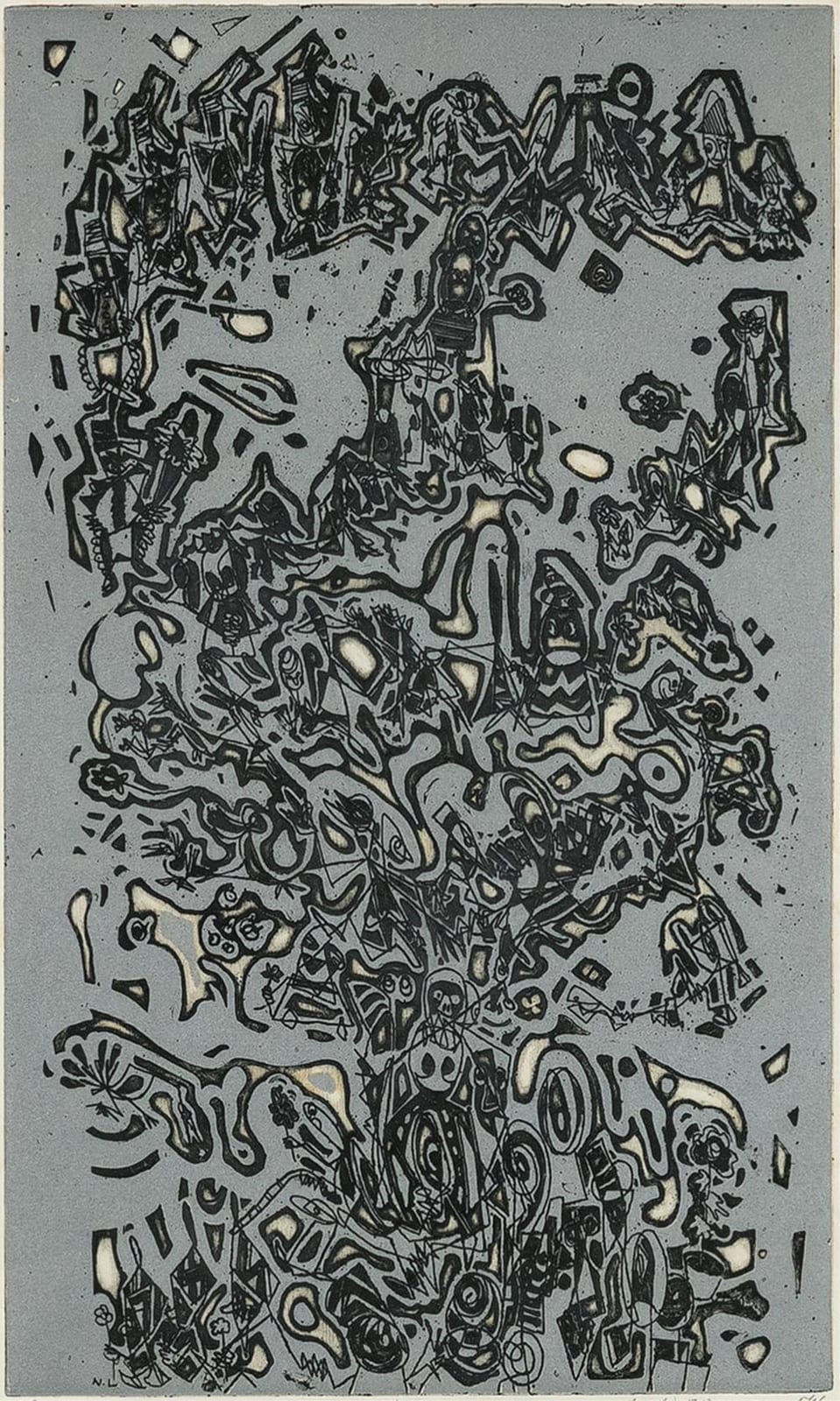 Norman Lewis comparable auction result: norman lewis 1909 1979 carnaval