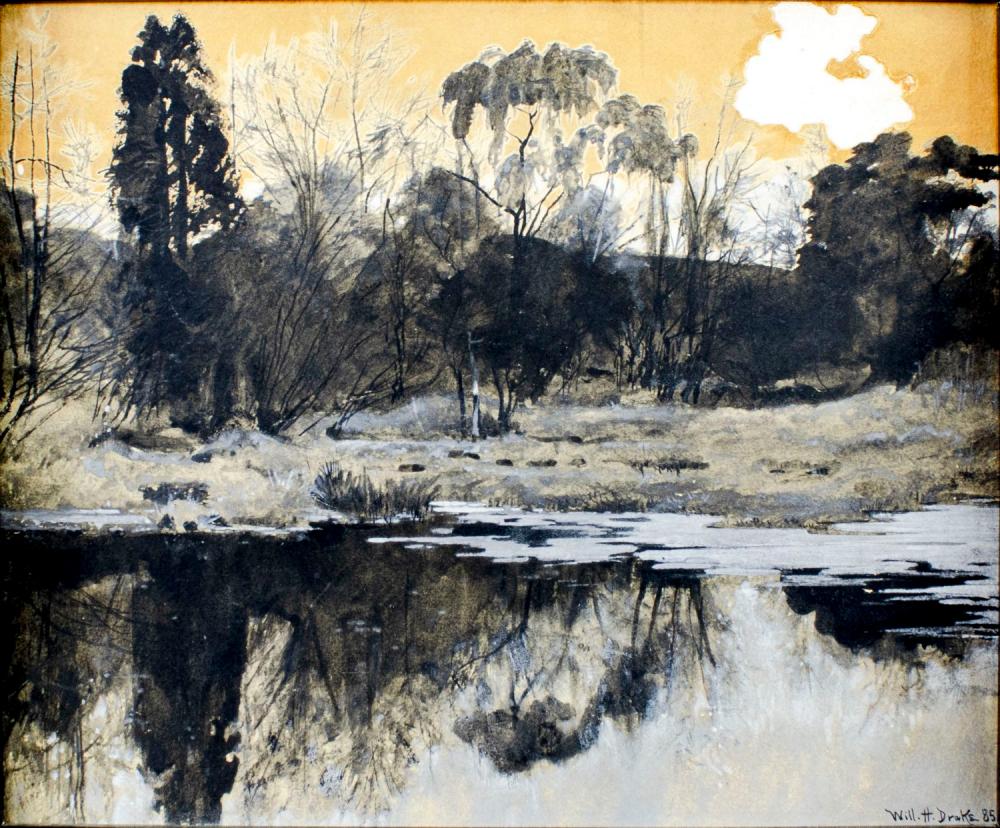 William Henry Drake comparable auction result: william henry drake ny ca 1856 1926 gouache painting antique