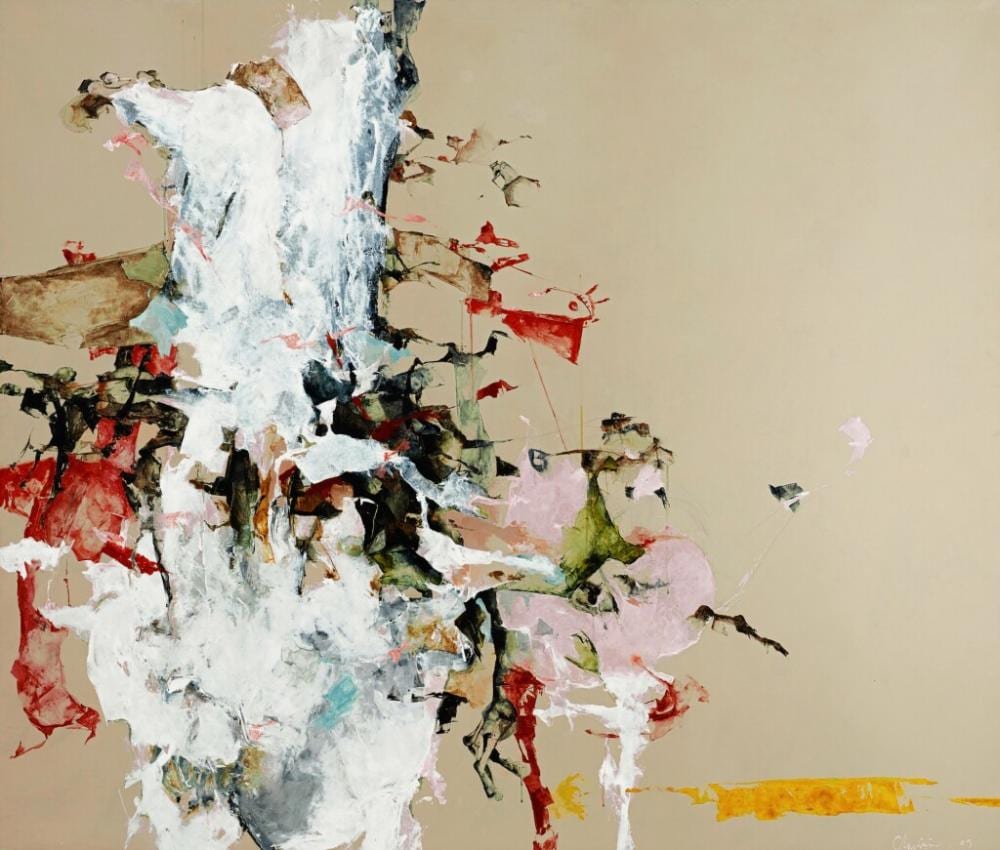 Christine Ay Tjoe 克里絲汀 · 艾珠 | Verso of the Landscape 風景背後 comparable sale