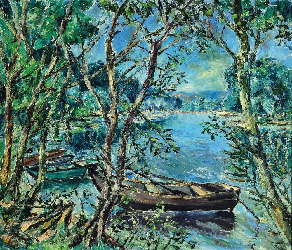 Heinz Reiss comparable auction result: heinz reiss 1923 ha loch 2008 on the altrhein