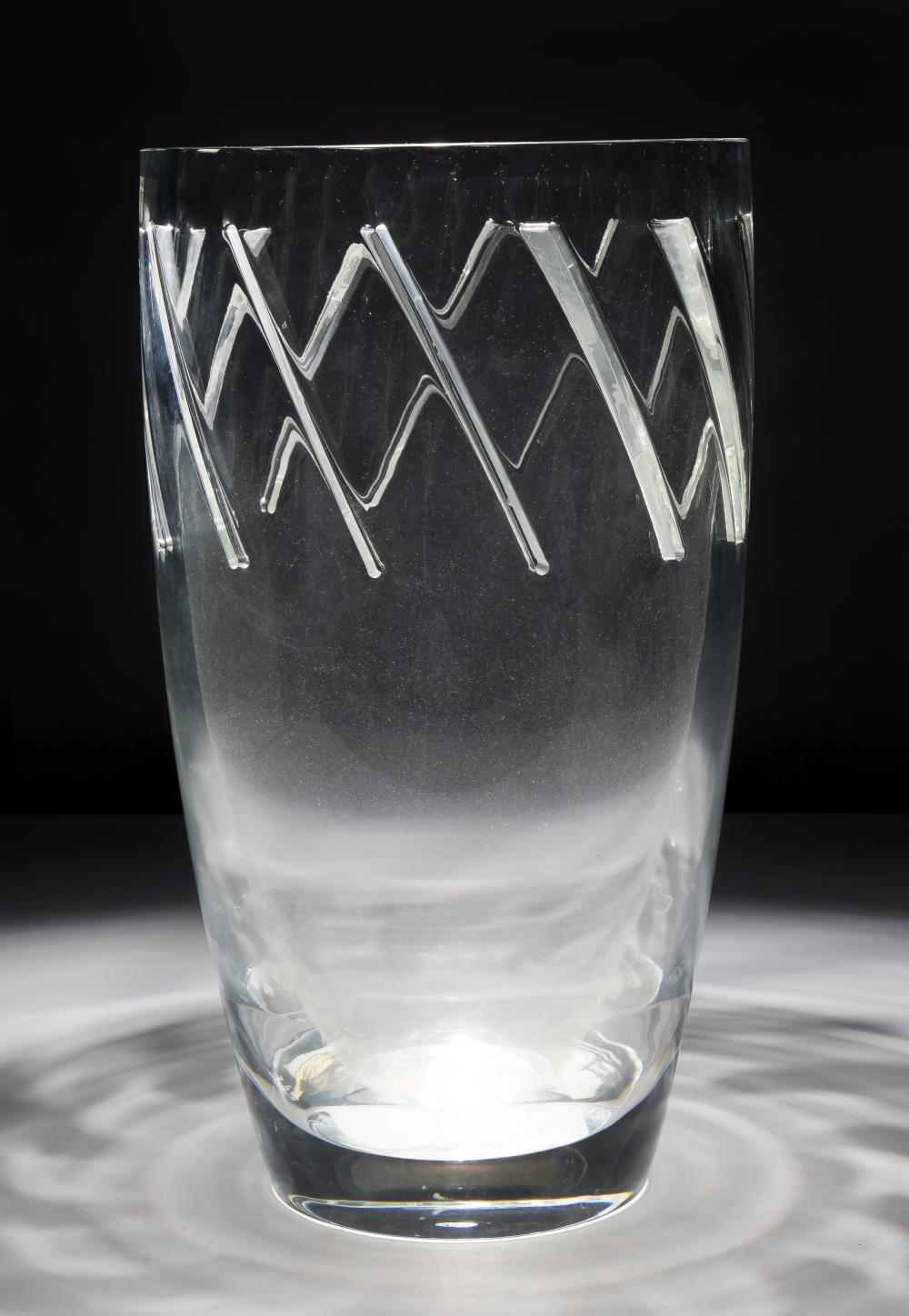 Arik Levy comparable auction result: arik levy for baccarat crystal intangible collection hurricane vase