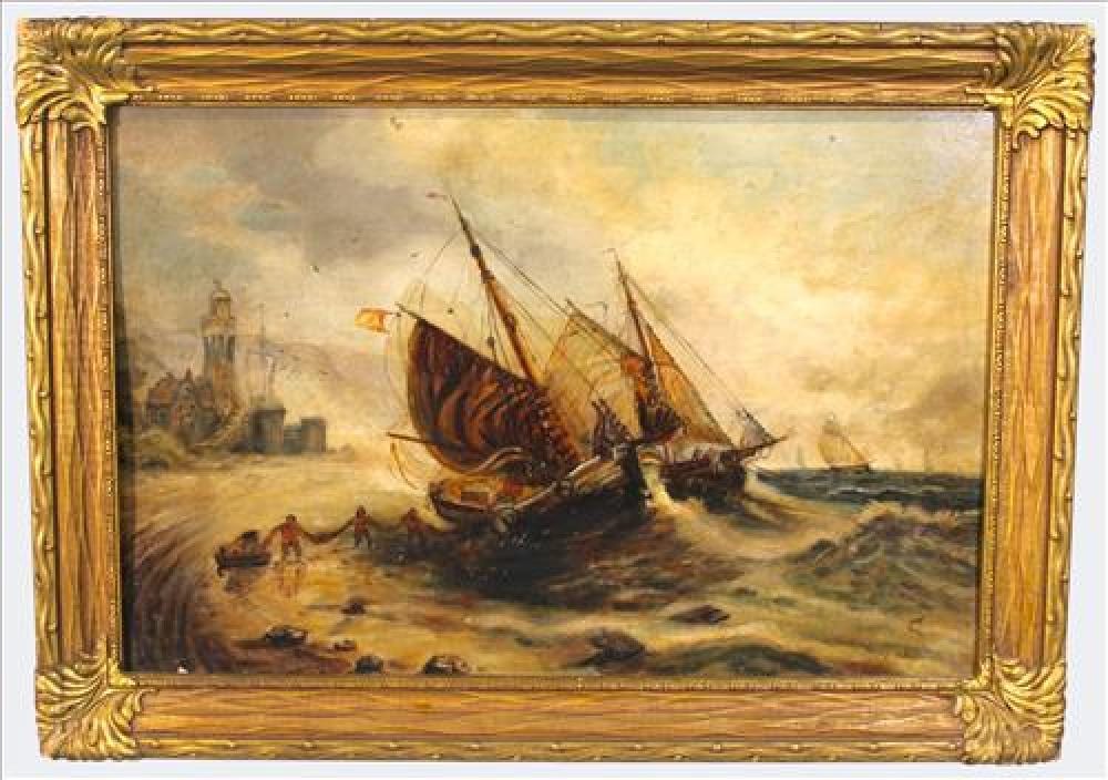 louis aime japy 19th c oil on board signed dated 1865 · Stevens Auction Company · 2025-10-18 Louis Aimé Japy comparable auction result: louis aime japy 19th c oil on board signed dated 1865