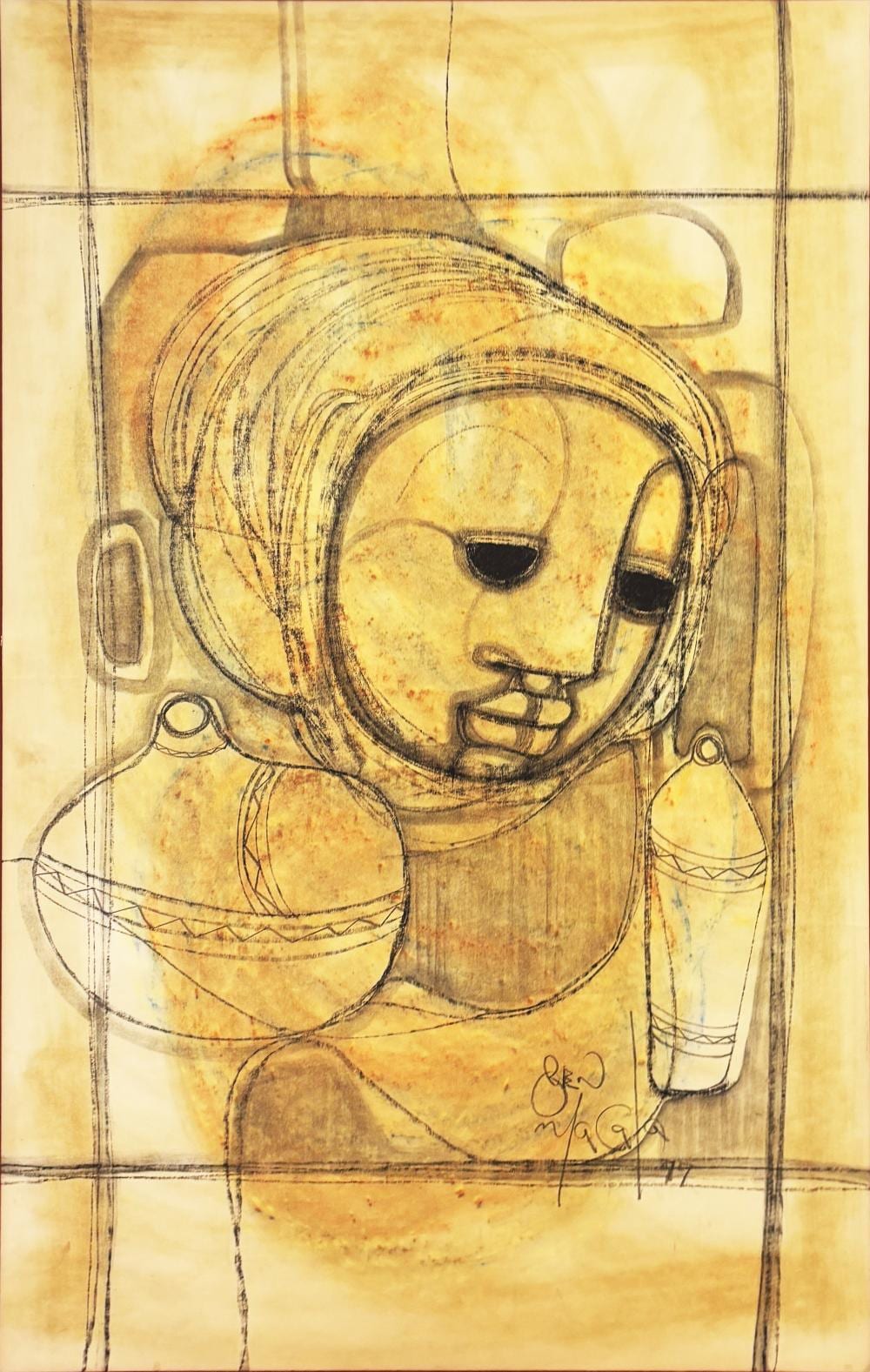 Benjamin Mzimkulu Macala comparable auction result: benjamin mzimkulu macala 1937 1997