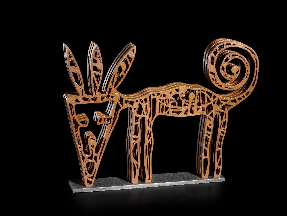 Nadim Karam comparable auction result: nadim karam lebanese b 1957 wild cat 2022