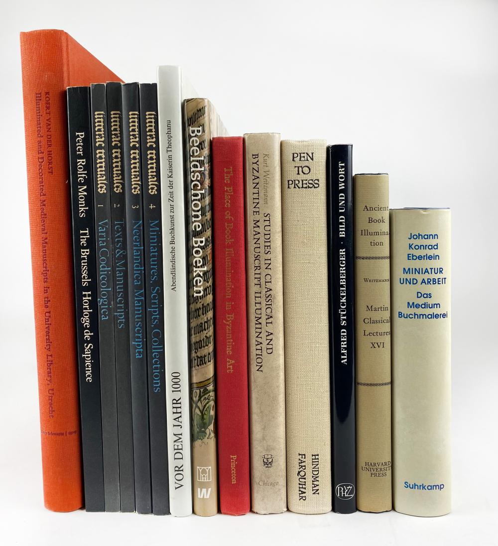Horst comparable auction result: horst k j c klamt eds illuminated and decorated medieval manuscripts in