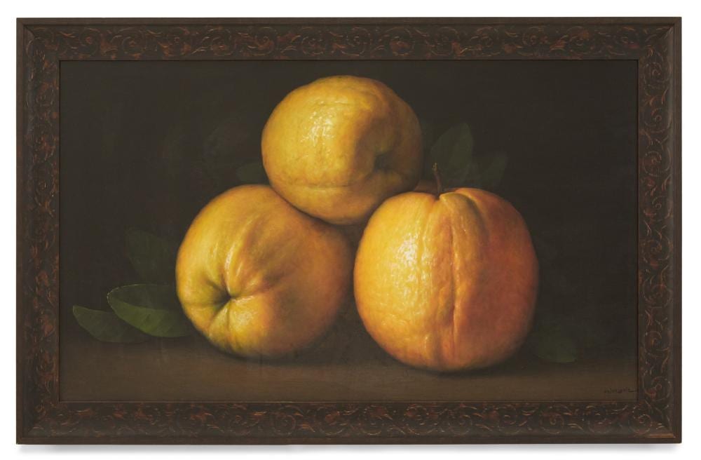 gustavo valenzuela mexican b 1938 still life citrus · New Orleans Auction Galleries · 2025-10-18 Gustavo Valenzuela comparable auction result: gustavo valenzuela mexican b 1938 still life citrus
