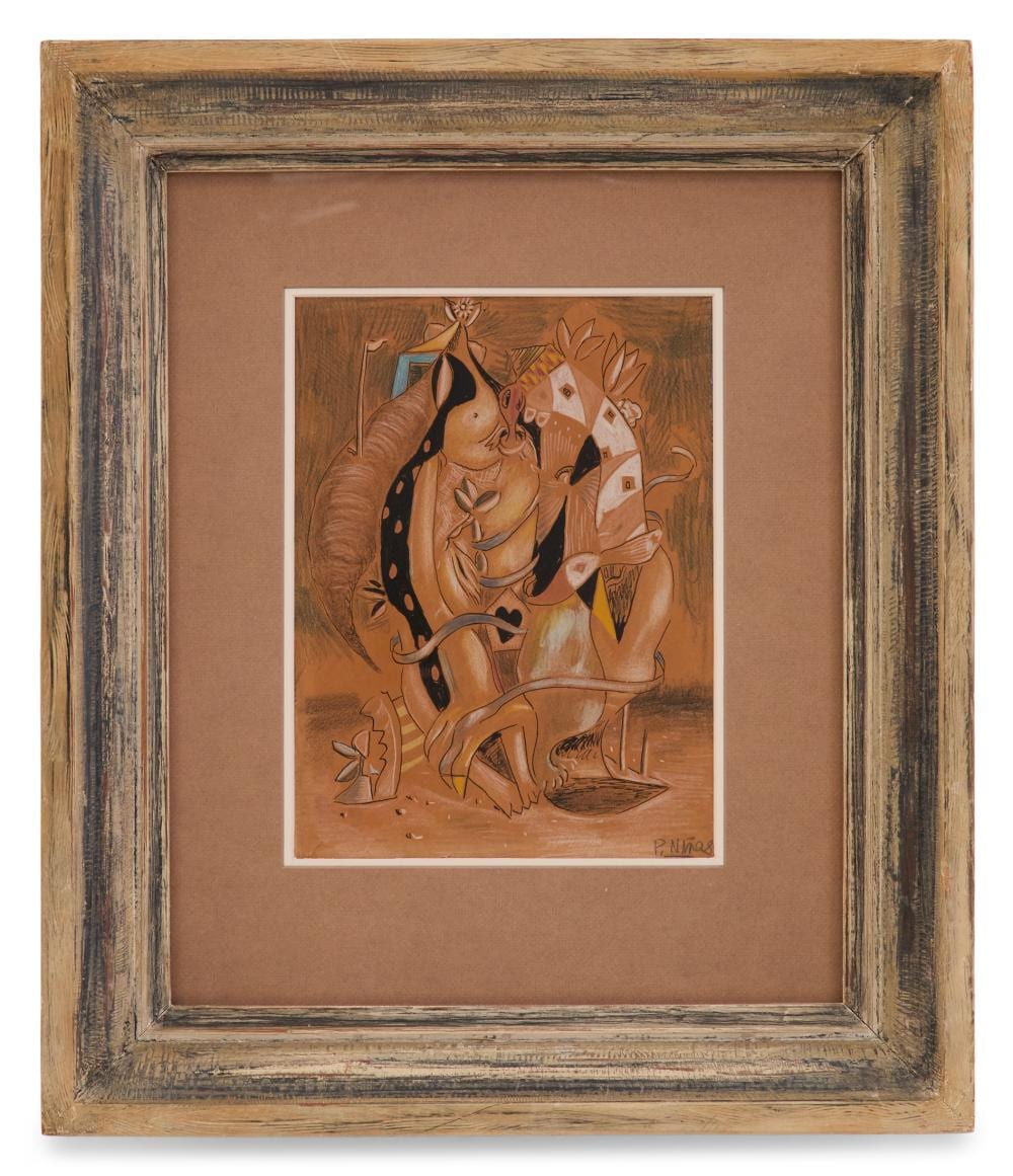 Paul Ninas comparable auction result: paul ninas american 1903 1964 alice in wonderland