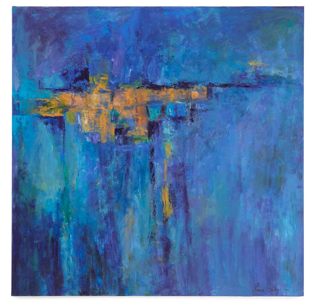louise guidry american b 1930 untitled blue and gold · New Orleans Auction Galleries · 2025-10-19 Louise Guidry comparable auction result: louise guidry american b 1930 untitled blue and gold