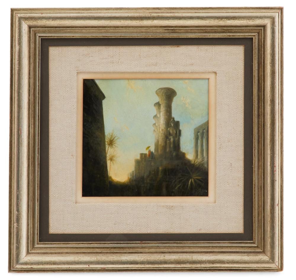 Felix Kelly comparable auction result: felix kelly british 1916 1994 ramses ii temple of luxor