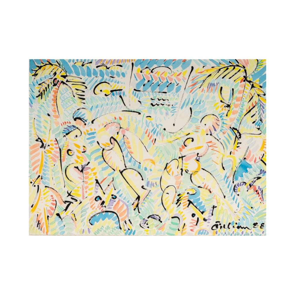 ed gilliam american 1941 2020 untitled · Abell Auction · 2025-10-09 Ed Gilliam comparable auction result: ed gilliam american 1941 2020 untitled