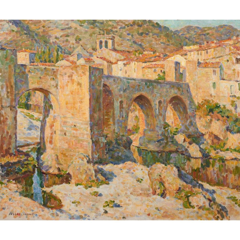 Robert (1902) Campbell comparable auction result: robert richmond campbell 1902 1972 the bridge at besalu spain 1931 oil on canvas 50 5 x 60 5cm