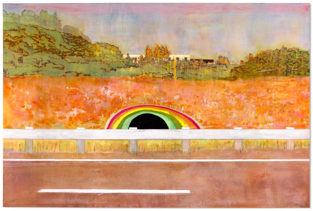 Peter Doig (B. 1959). Country Rock. oil on canvas78 ¾ x 118 1/8in. (200 x 3 comparable sale