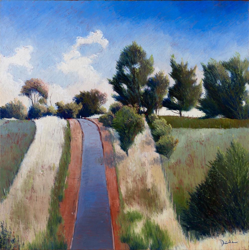 david dridan born 1932 road to mundale circa 2000 · Gibson's · 2025-10-19 David Dridan comparable auction result: david dridan born 1932 road to mundale circa 2000