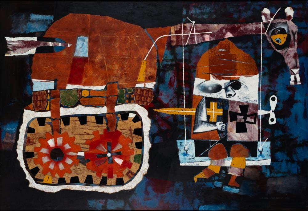 Erica McGilchrist comparable auction result: erica mcgilchrist 1926 2014 soldier on leave 1962