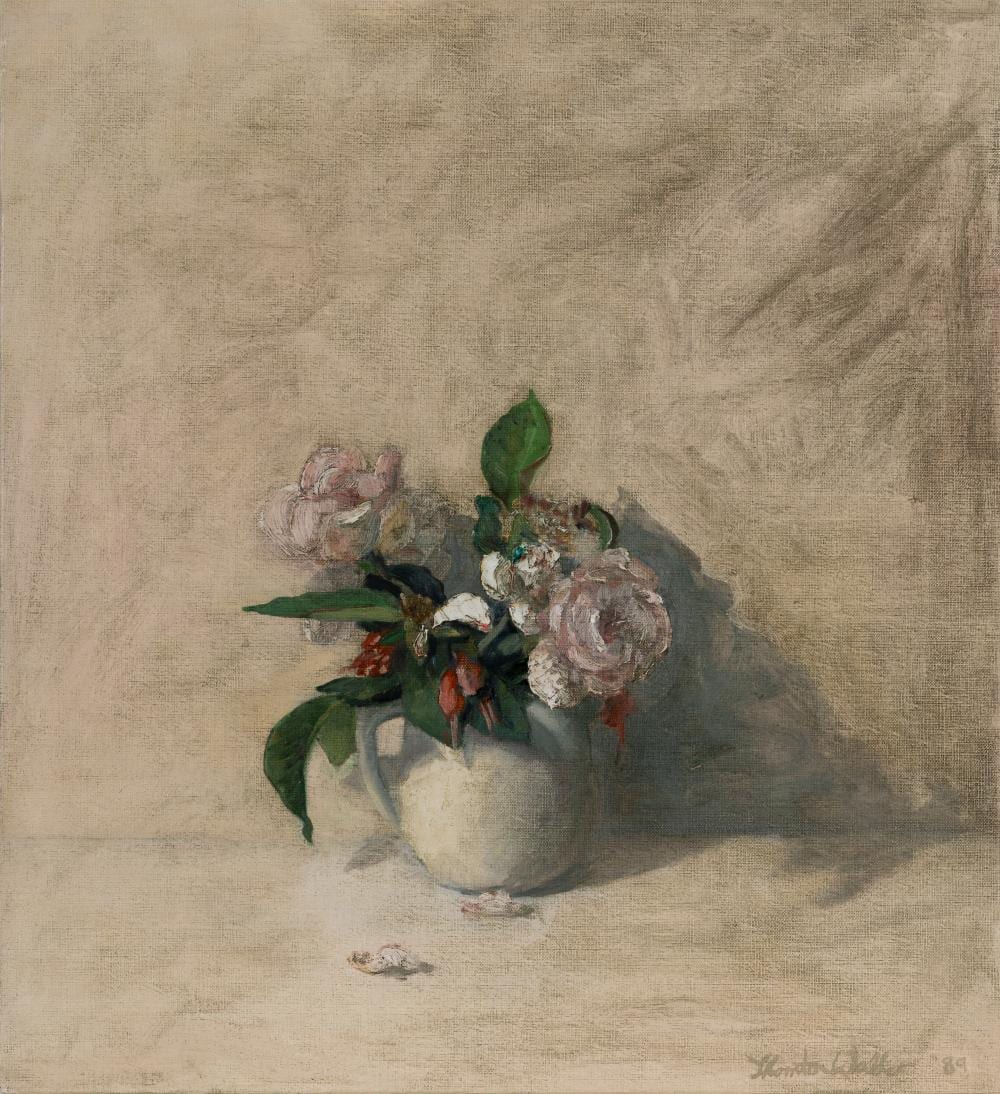 Thornton Walker comparable auction result: thornton walker born 1953 still life 1989