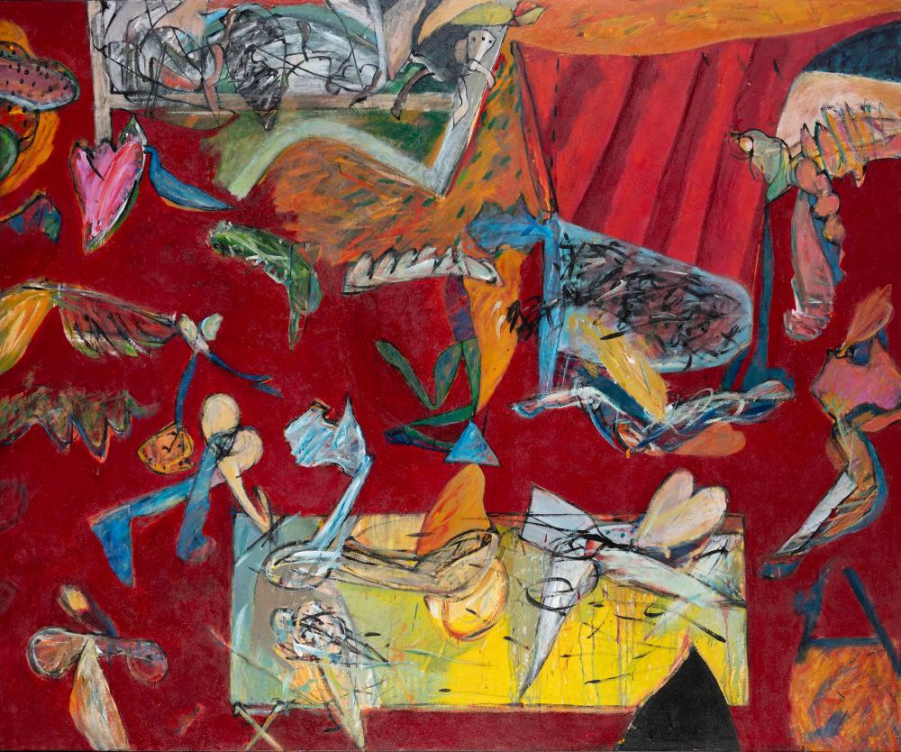 doug wright born 1944 red garden 1978 · Gibson's · 2025-10-19 Doug Wright comparable auction result: doug wright born 1944 red garden 1978