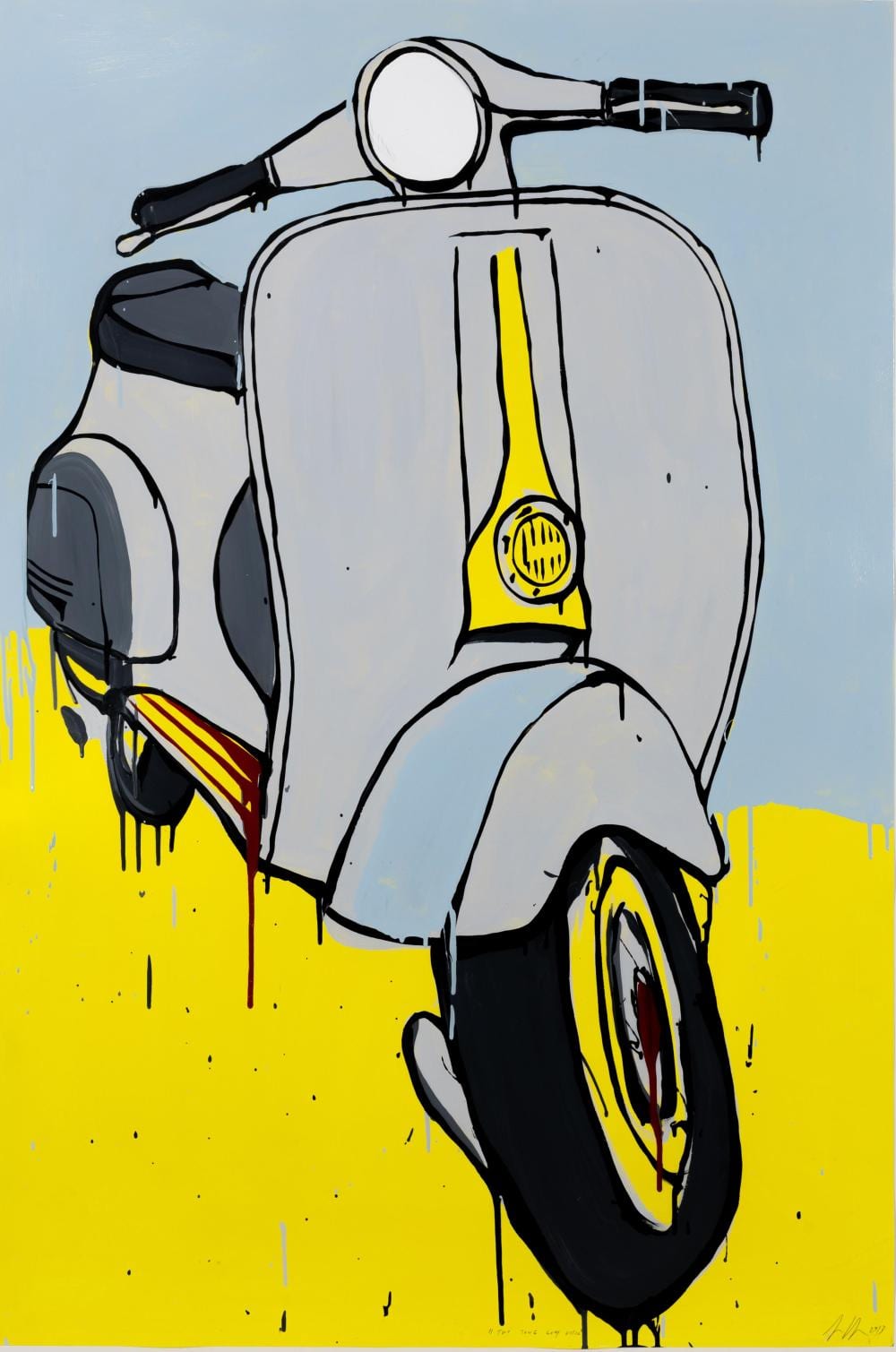 jasper knight born 1978 two tone grey vespa 2013 · Gibson's · 2025-10-19 Jasper Knight comparable auction result: jasper knight born 1978 two tone grey vespa 2013