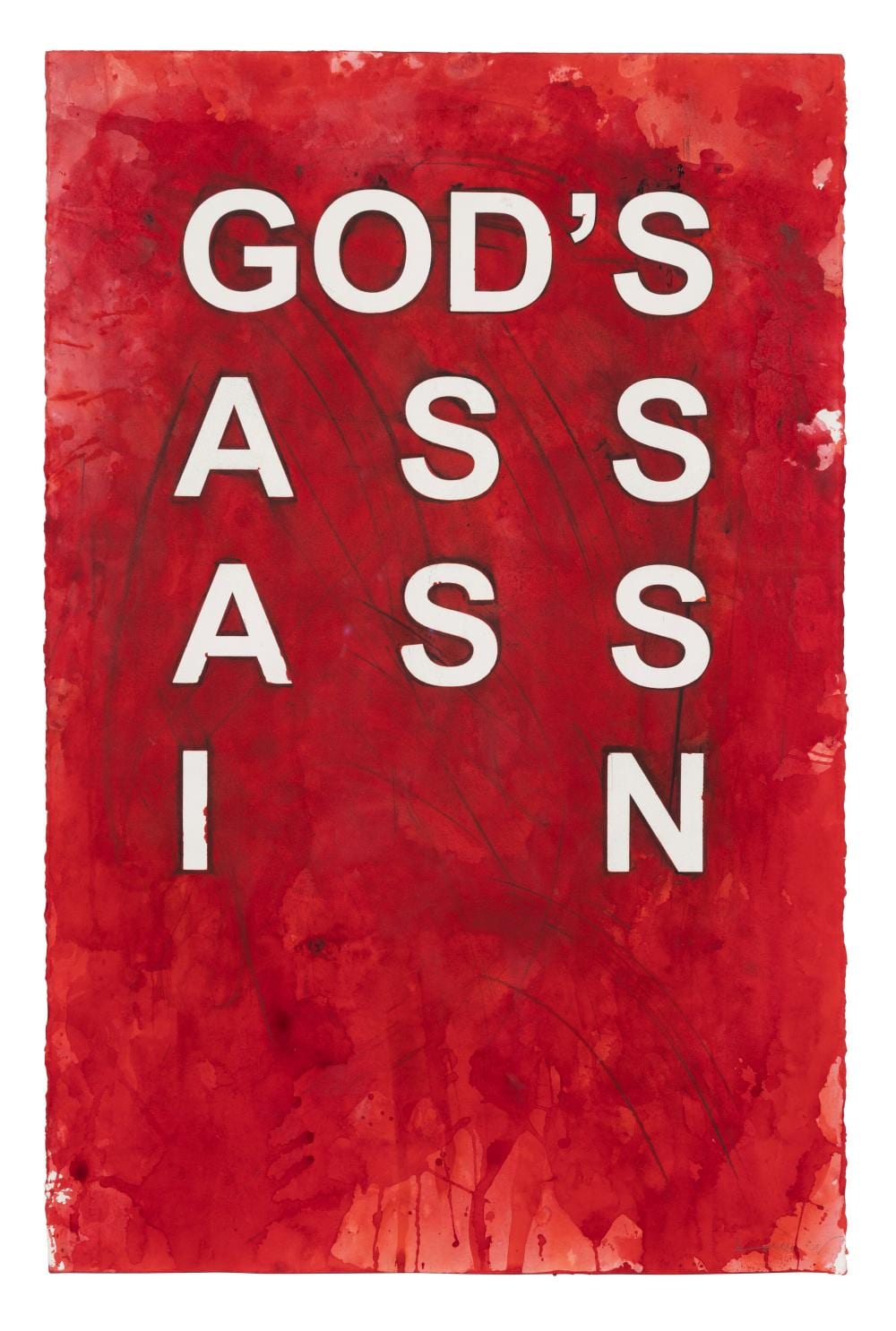 Kendell Geers comparable auction result: kendell geers b 1968 the world made flesh god s assassin 11 watercol