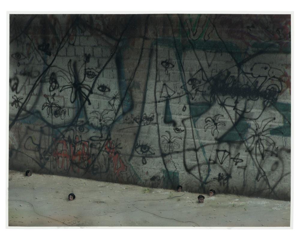 nigel cooke b 1973 carbon on exile 2 acrylic on archival digital print · Christie's · 2025-10-22 Nigel Cooke comparable auction result: nigel cooke b 1973 carbon on exile 2 acrylic on archival digital print