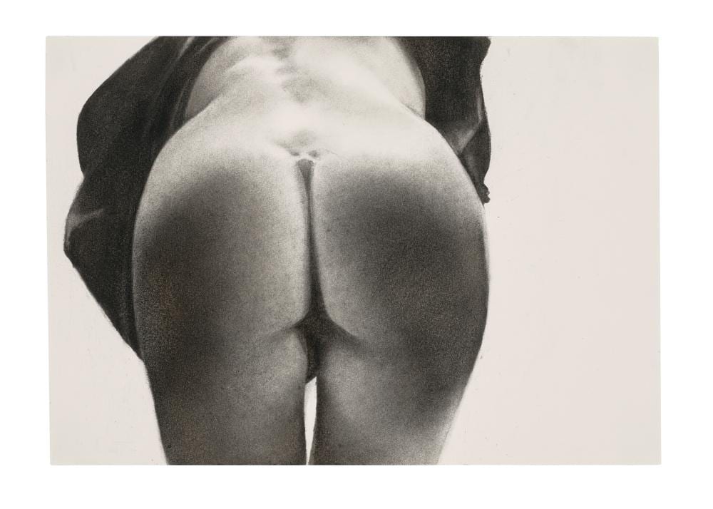 Gillian Carnegie comparable auction result: gillian carnegie b 1971 untitled charcoal on paper11 x 16 3 8in 29