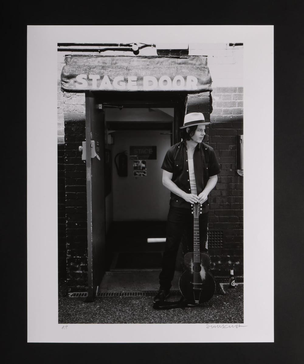 Jack White comparable auction result: jack white artist s proof hammersmith apollo print by scarlet page 2014