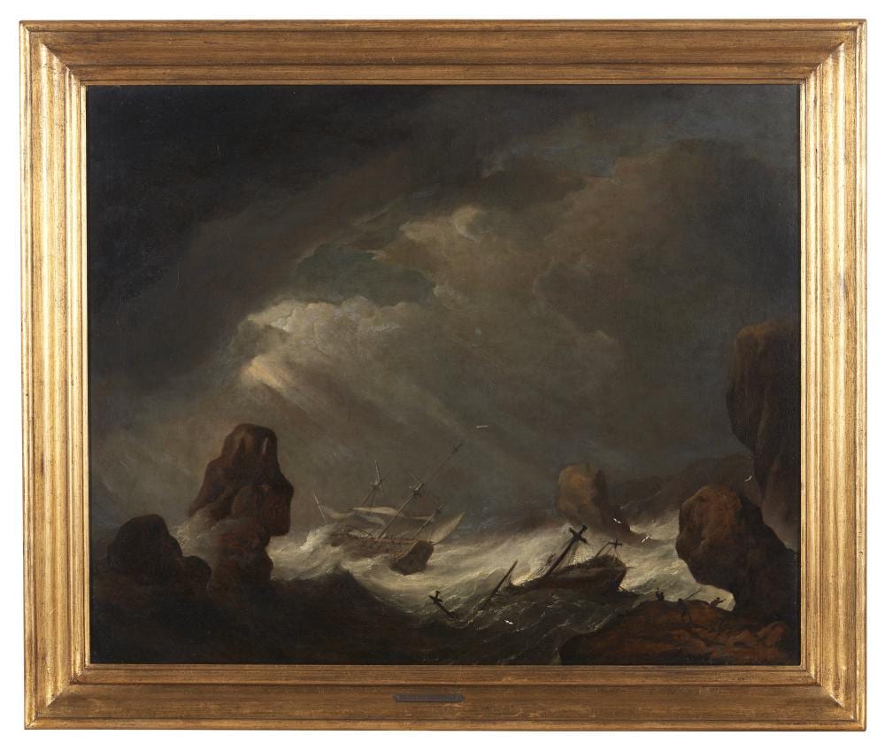 Allart van Everdingen comparable auction result: allart van everdingen 1621 1675 tempest