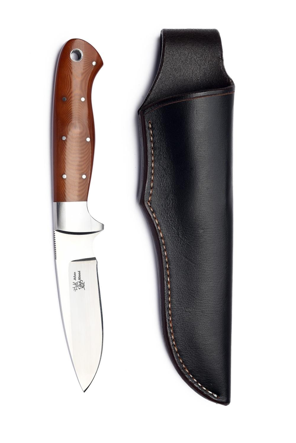 alan wood england a full tang hunting knife · Holts Auctioneers · 2025-11-25 Alan Wood comparable auction result: alan wood england a full tang hunting knife