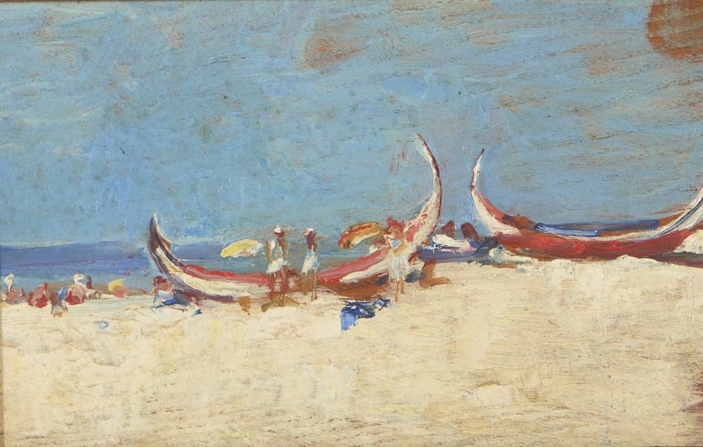 jos joaquim ramos 1881 1972 beach with boats · Veritas Art Auctioneers · 2025-10-16 José Joaquim Ramos comparable auction result: jos joaquim ramos 1881 1972 beach with boats