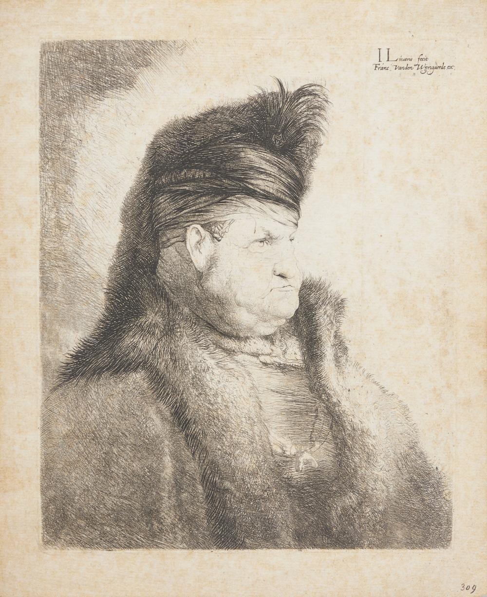 Jan Lievens comparable auction result: jan lievens 1607 1674 man with turban