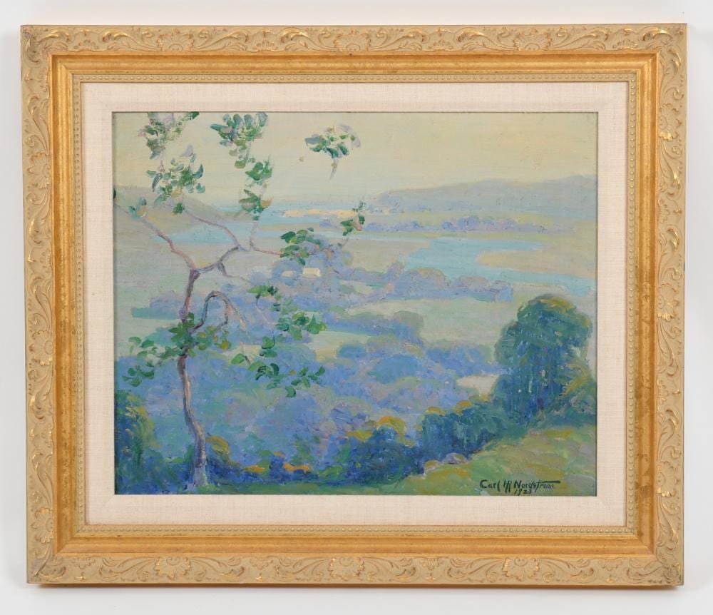 Carl Harold Nordstrom comparable auction result: carl harold nordstrom massachusetts 1876 1965 oil on canvas